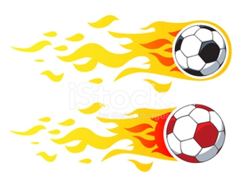 Flaming Soccerball