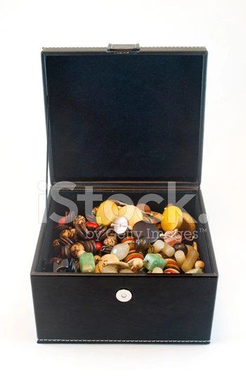 box with necklaces