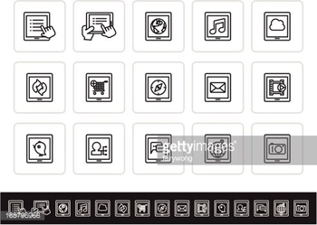 tablet icons