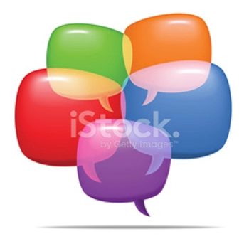 Shiny Speech Bubbles