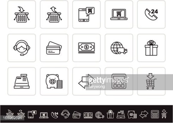 shopping icons