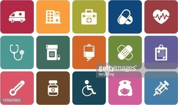 healthcare and medicine icons