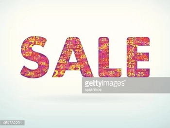 Sale poster with discount