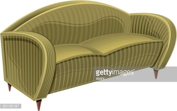 Striped Sofa