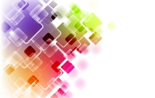  Abstract colorful squares Background