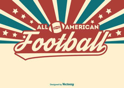 American Football Illustration