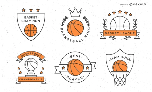 Basketball Logo Set