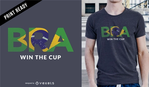 Brazil Cup Tee Design