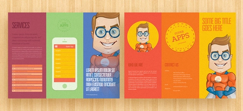 Brochure Template PSD 1