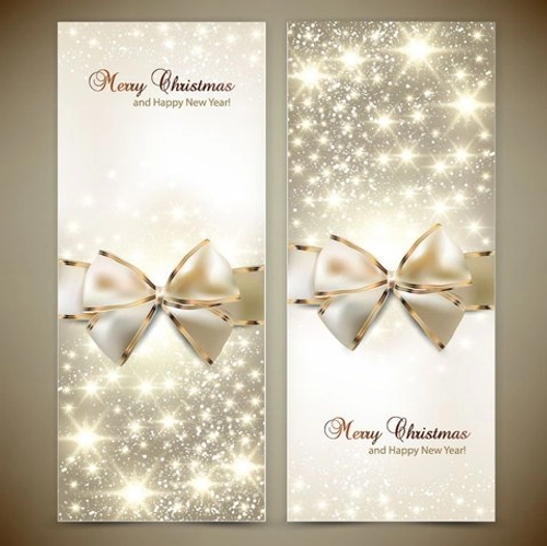 Christmas card background vector-4