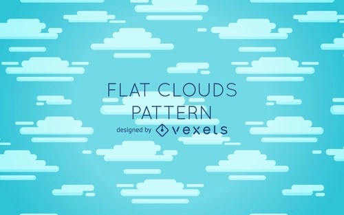 Cloudy Shapes Pattern