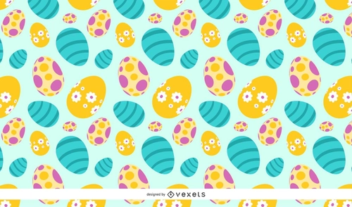 Colorful Easter Egg Patterns