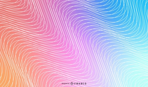 Colorful Light Wave Background