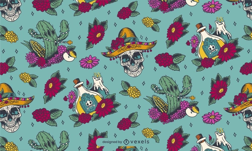 Day of the Dead Pattern