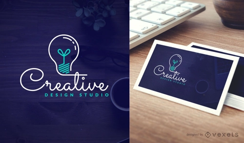 Design Studio Logo Mockup