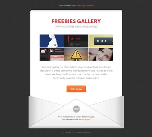 Email Newsletter Template