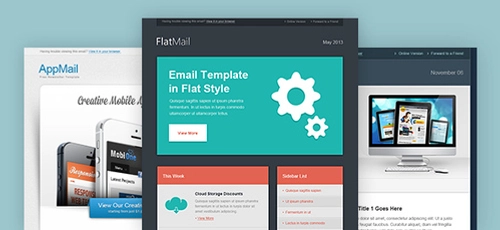 Email Template PSD Set 3