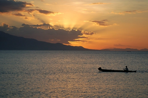 Flores Island Sunset