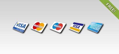 Free 5 Credit Card Icons