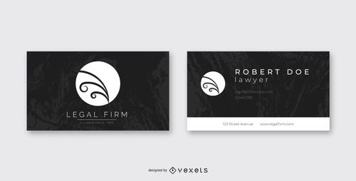 Gothic Legal Business Card