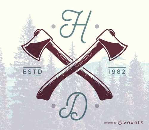 Hipster Concept Logo Badge