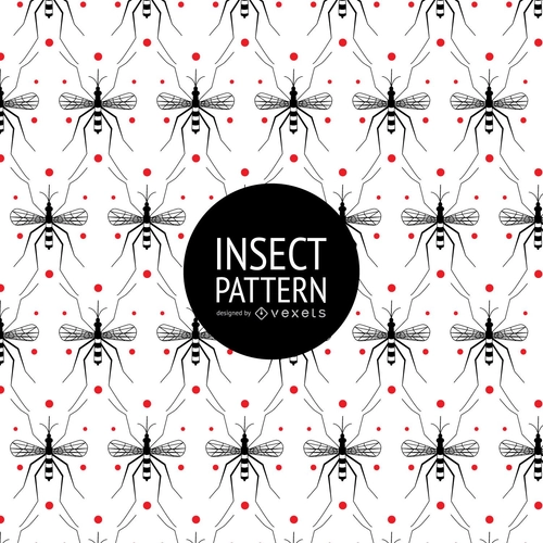 Insect dot pattern illusion