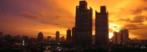 Jakarta's Sunset