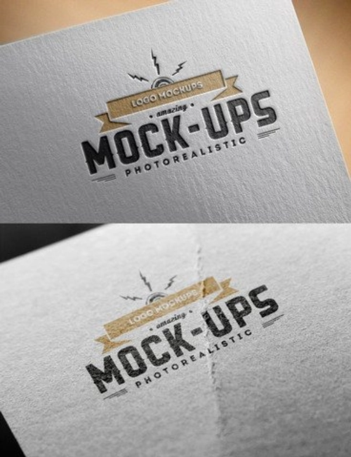 Logo MockUps - Paper Edition