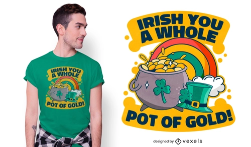 Lucky Gold Tee St. Patricks