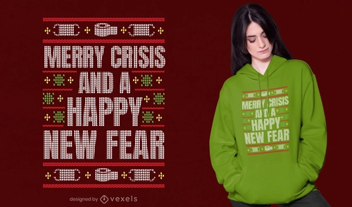 Merry Xmas Crisis Tee Design