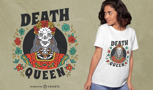 Mexican Day Tee - Dia de los Muertos