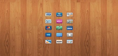 Mini Cards: 15 Credit/Debit Card Icons