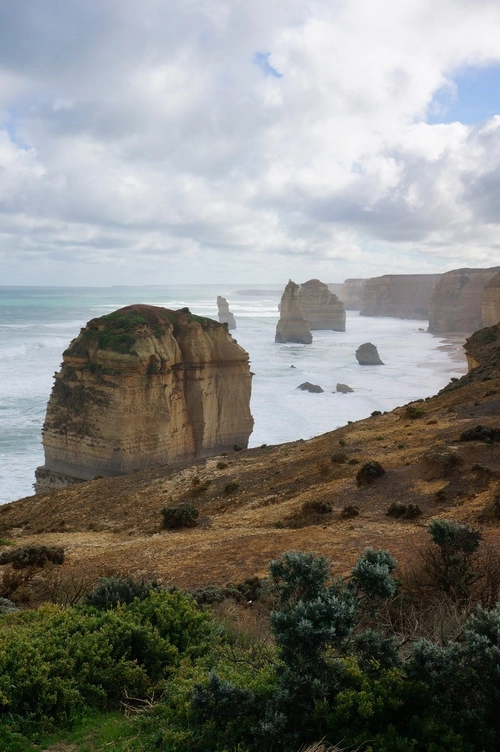 Multiple rock formations