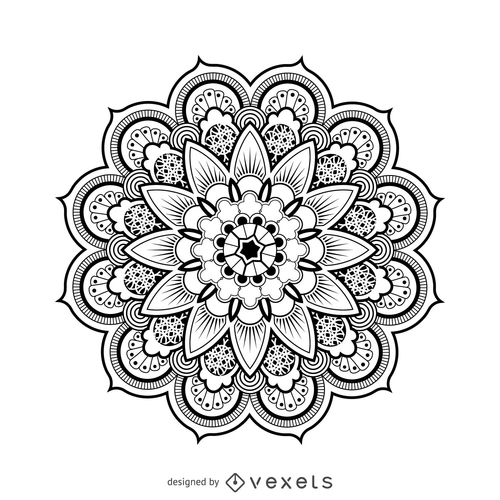 Mystical Mandala Pattern