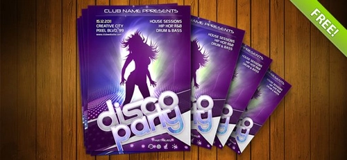 Night Club Flyer PSD Template