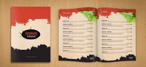 Restaurant Menu PSD Template