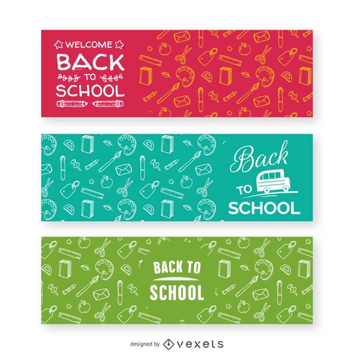 School Kid Doodle Set