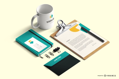 Stationery Mockup Office Kit