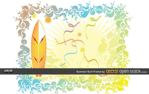 Sun Surf Border