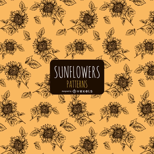 Sunflower Springtime Pattern