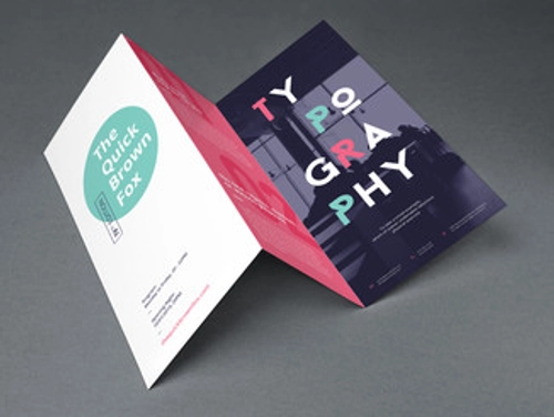 Tri Fold Brochure MockUp