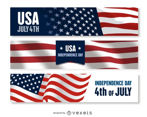 USA Freedom Day Banner Kit