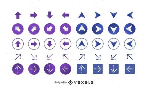 Vector Arrow Icon Set