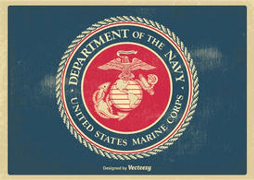 Vintage US Marine Corps Seal