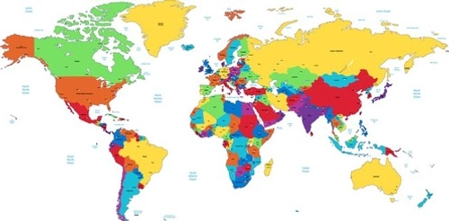 World Map 07