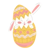 Adorable Bunny Egg PNG