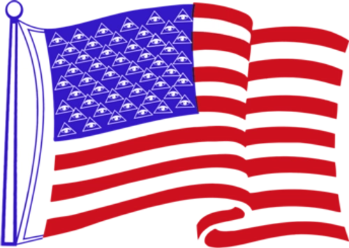 American Surveillance Flag