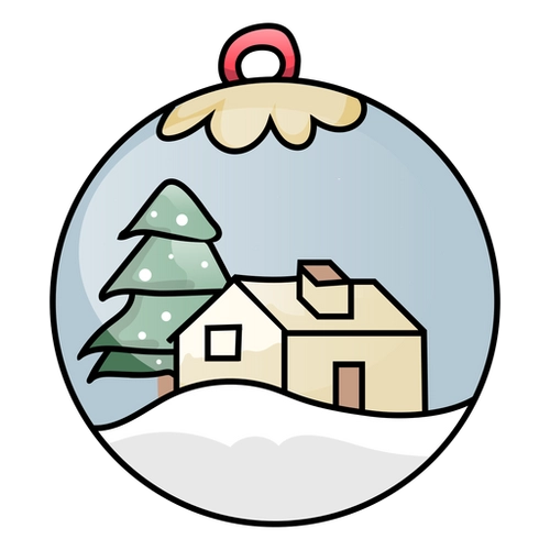 Christmas Icon House PNG