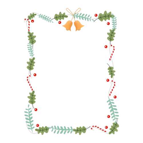 Christmas Frame Garland