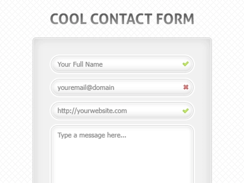 Cool Contact Form